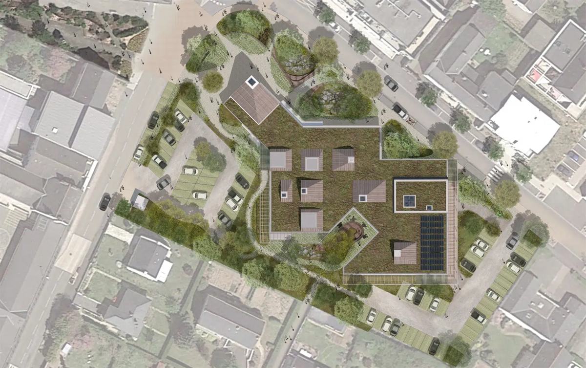 Plan masse du projet