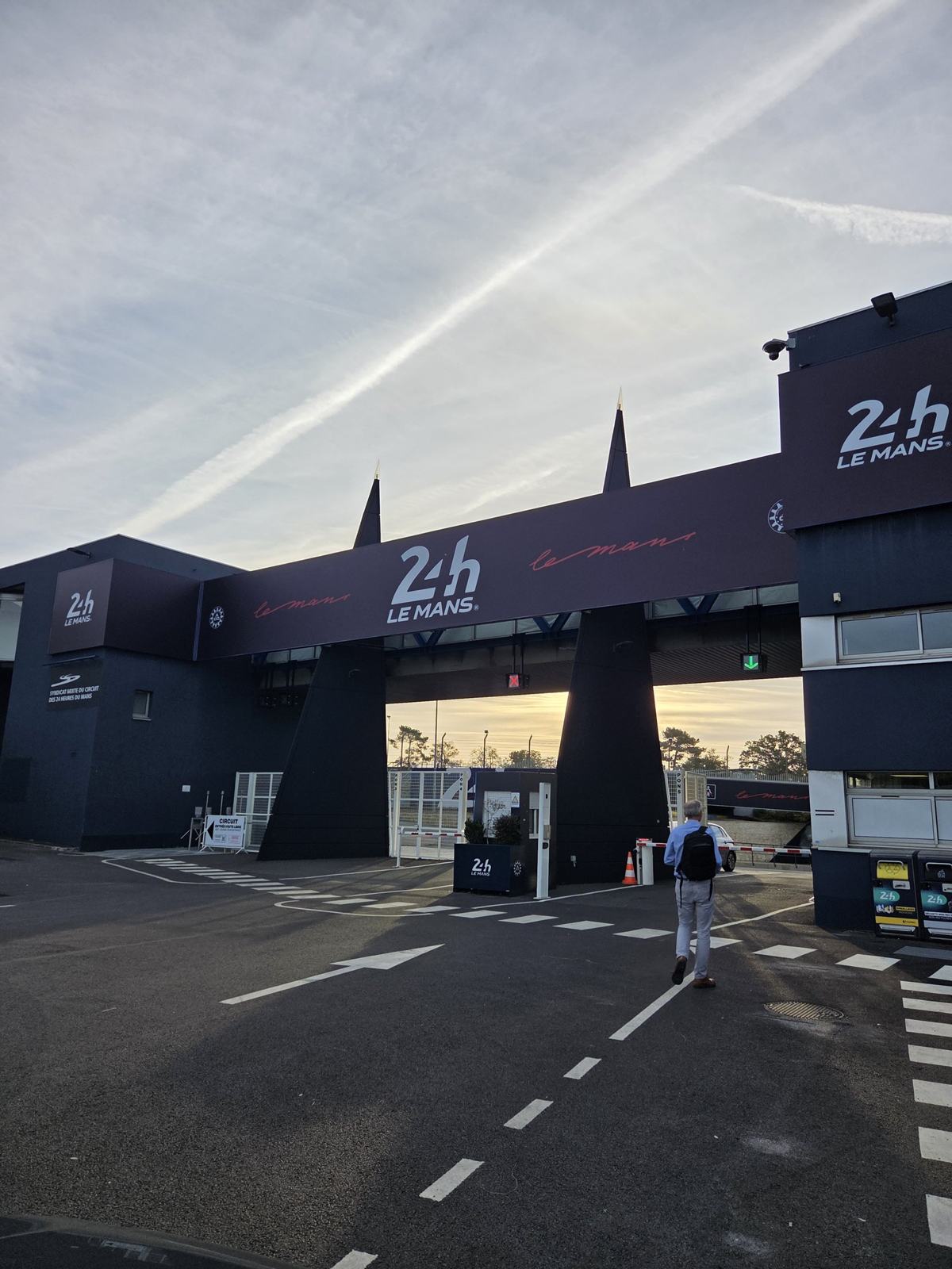 L’entrée du circuit, état actuel