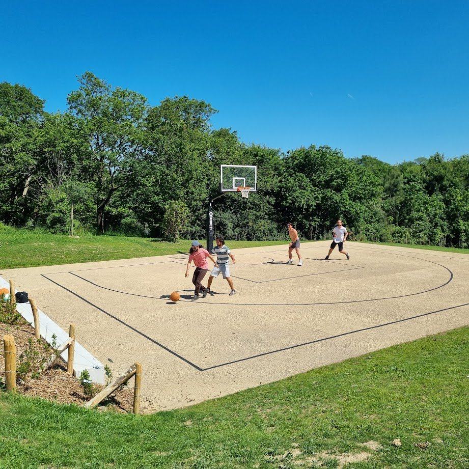 Le terrain de basket 3x3